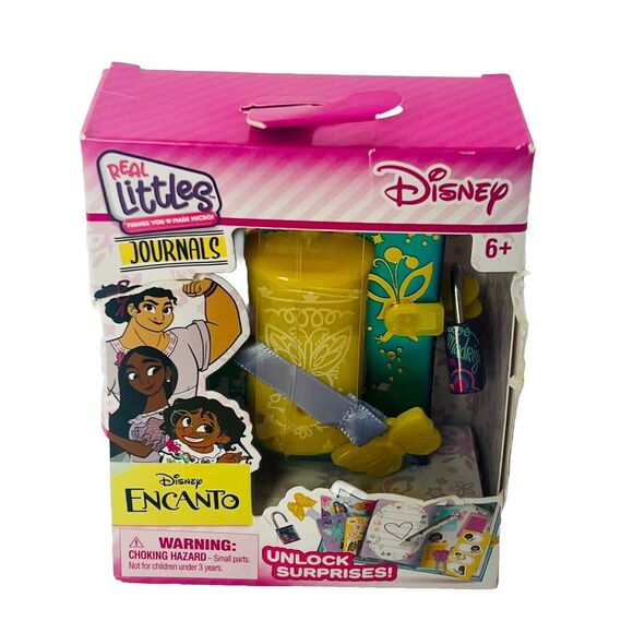 New Real Littles Disney ENCANTO Movie Mini Journal Surprises Bookmark Lock Key - Picture 1 of 11